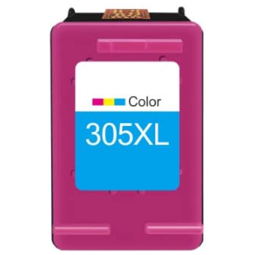 Kartuša za HP 305XL (3YM63AE) barvna, nova kompatibilna / 3x več polnila - E-kartuse.si