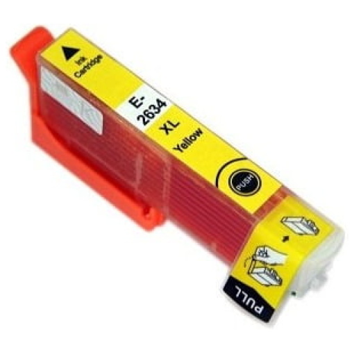 Kartuša za Epson 26XL (T2634) rumena, kompatibilna - Kartuse.si