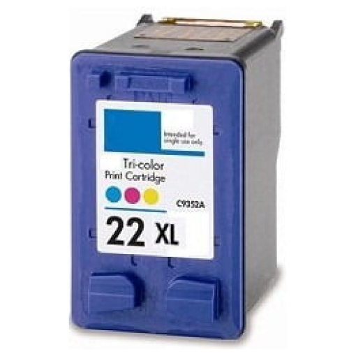 Kartuša za HP 22XL (C9352AE) barvna, nova kompatibilna - E-kartuse.si
