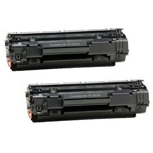 Komplet tonerjev za HP 35A (CB435A) dvojno pakiranje, kompatibilna - E-kartuse.si