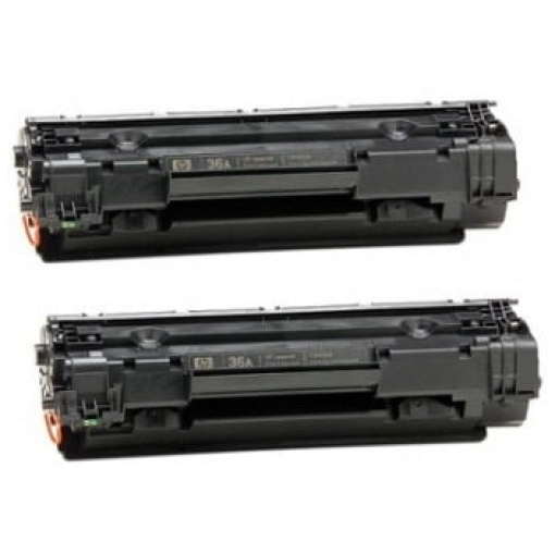 Komplet tonerjev za HP 36A (CB436A) dvojno pakiranje, kompatibilna - E-kartuse.si