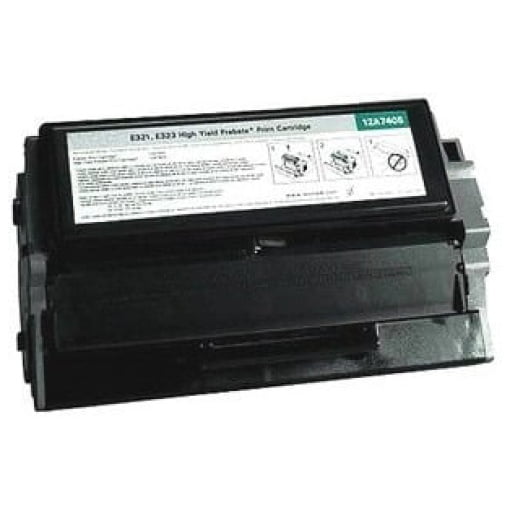 Toner za Lexmark 12A7405 črna, kompatibilna - E-kartuse.si