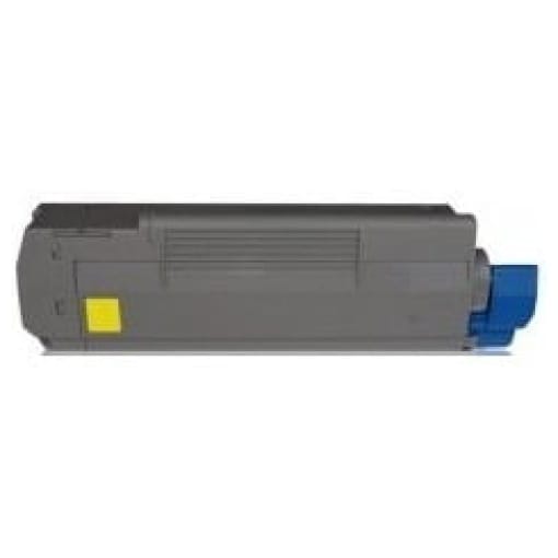 Toner za OKI C5850 (43865721) rumena, kompatibilna - E-kartuse.si