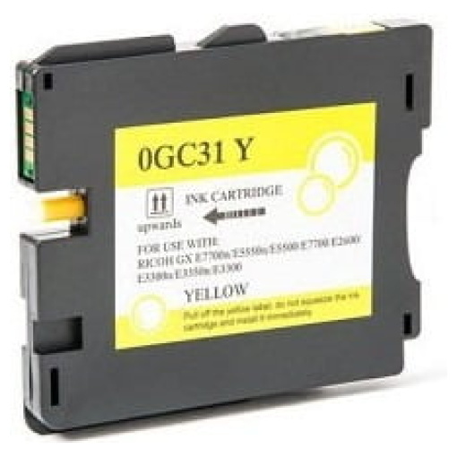 Kartuša za Ricoh GC31Y (405691) rumena, kompatibilna - E-kartuse.si
