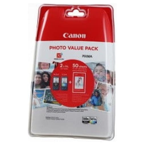 Komplet kartuš Canon PG-560XL + CL-561XL original + foto papir - Kartuse.si