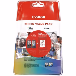 Komplet kartuš Canon PG-540L + CL-541XL  original + foto papir