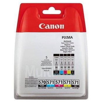 Komplet kartuš Canon PGI-570 + CLI-571 original - Kartuse.si