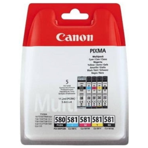 Komplet kartuš Canon PGI-580 + CLI-581 original - Kartuse.si