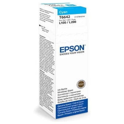 Črnilo Epson T6642 (C13T66424A) modra, original - E-kartuse.si