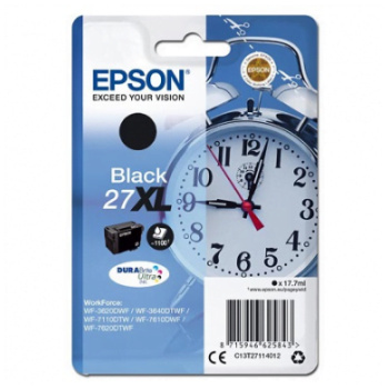 Kartuša Epson 27XL (C13T27114010) črna, original - E-kartuse.si