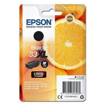 Kartuša Epson 33XL (C13T33514010) črna, original - E-kartuse.si