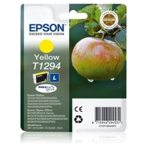 Kartuša Epson T1294 rumena, original - E-kartuse.si