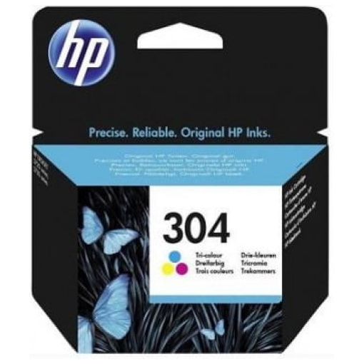 Kartuša HP 304 (N9K05AE) barvna, original - E-kartuse.si