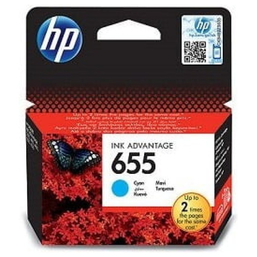 Kartuša HP 655 (CZ110AE) modra, original - E-kartuse.si