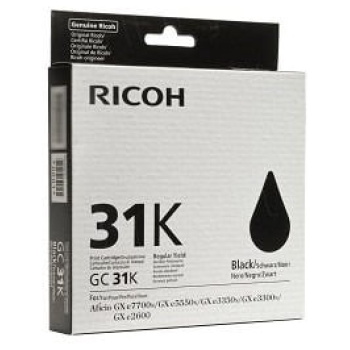 Kartuša Ricoh GC31BK (405688) črna, original - E-kartuse.si