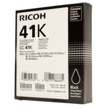 Kartuša Ricoh GC41BK HC (405761) črna, original - E-kartuse.si