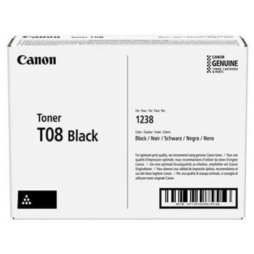 Toner Canon T08 (3010C006) črna, original - E-kartuse.si