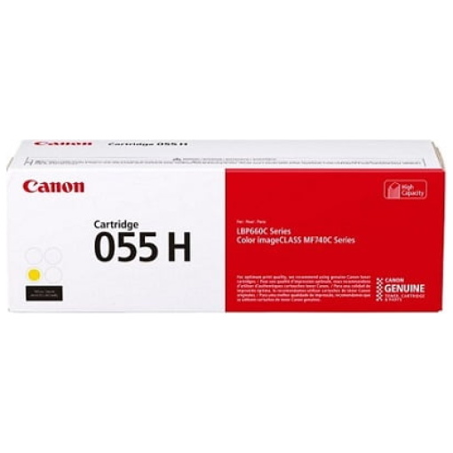 Toner Canon CRG-055H (3017C002) rumena, original - E-kartuse.si