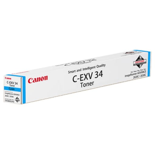 Toner Canon C-EXV 34 modra, original - E-kartuse.si