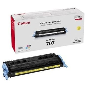 Toner Canon CRG-707 rumena, original - E-kartuse.si