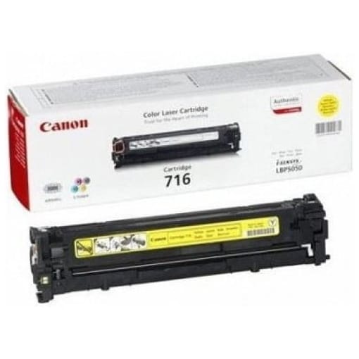 Toner Canon CRG-716 rumena, original - E-kartuse.si