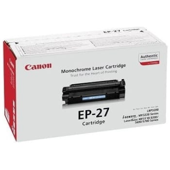 Toner Canon EP-27 črna, original - E-kartuse.si