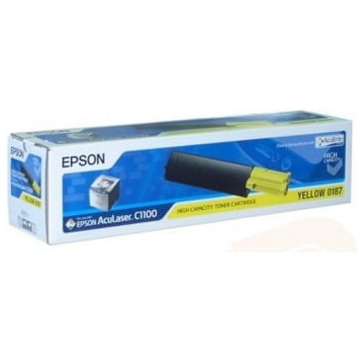 Toner Epson S050187 rumena, original - E-kartuse.si