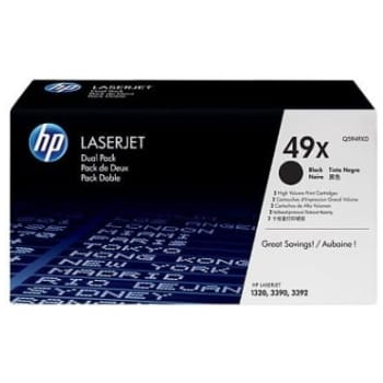 Toner HP 49X (Q5949XD) dvojno pakiranje, original - E-kartuse.si