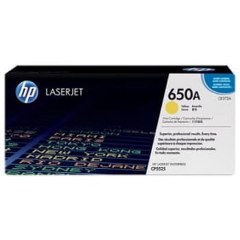 Toner HP 650A (CE272A) rumena, original - E-kartuse.si