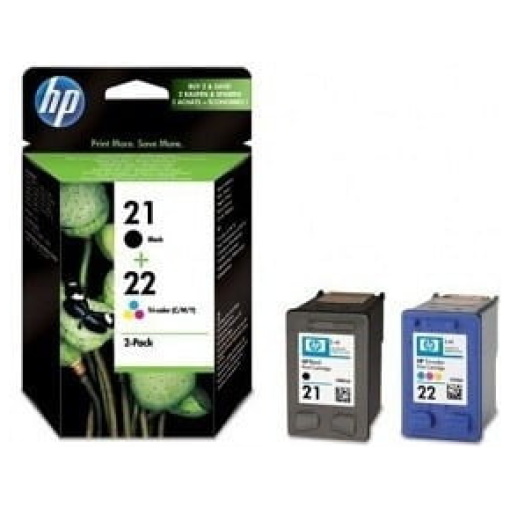 Komplet kartuš HP 21 + 22 (SD367AE), original / Odprodaja - E-kartuse.si