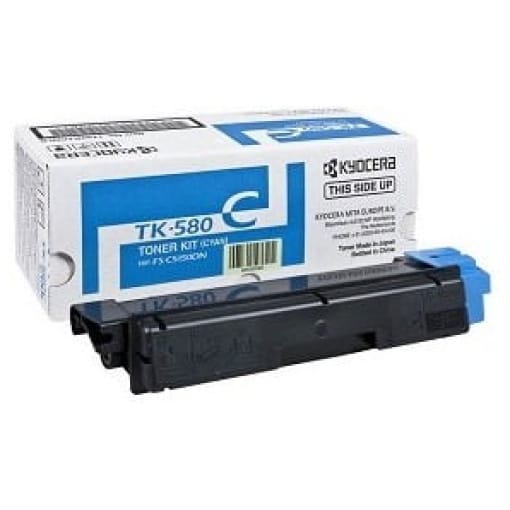 Toner Kyocera TK-580 modra, original - E-kartuse.si