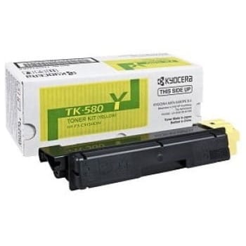 Toner Kyocera TK-580 rumena, original - E-kartuse.si