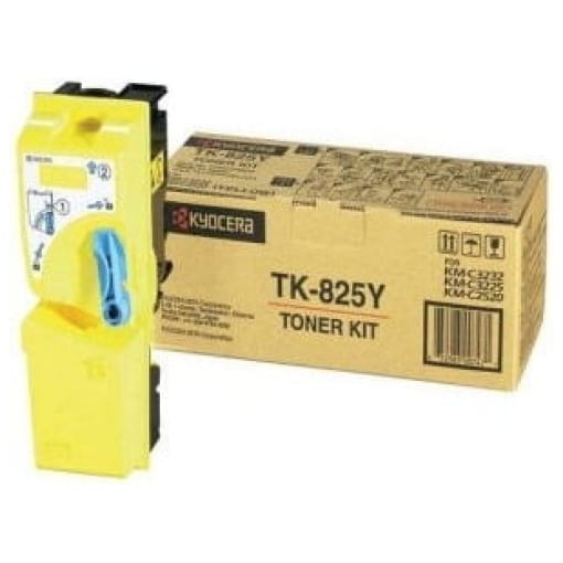 Toner Kyocera TK-825 rumena, original - E-kartuse.si