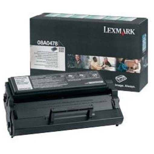 Toner Lexmark 08A0478 črna, original - E-kartuse.si