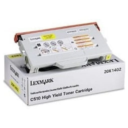 Toner Lexmark 20K1402 rumena, original - E-kartuse.si