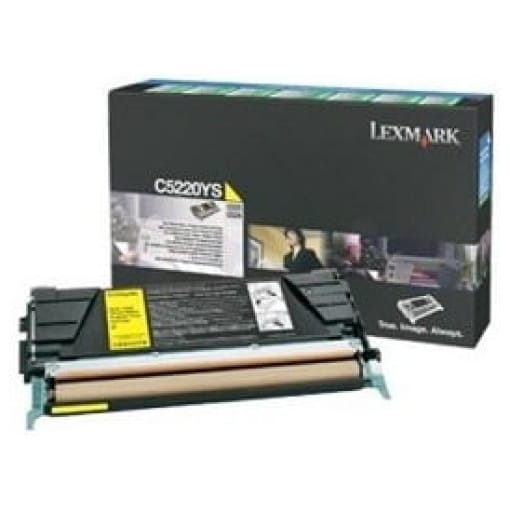 Toner Lexmark C5220YS rumena, original - E-kartuse.si