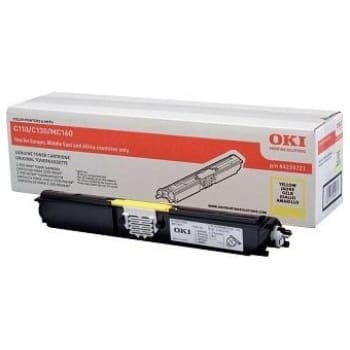 Toner OKI C110 (44250721) rumena, original - E-kartuse.si