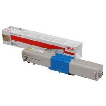 Toner OKI C301 (44973533) rumena, original - E-kartuse.si