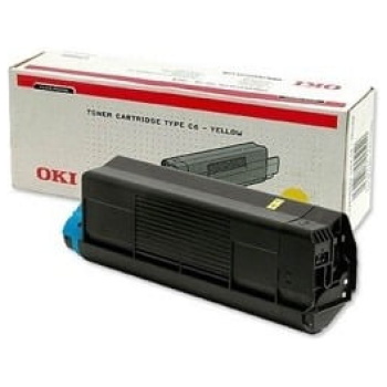 Toner OKI C3100 (42804513) rumena, original - E-kartuse.si