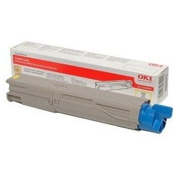 Toner OKI C3300 (43459329) rumena, original - E-kartuse.si