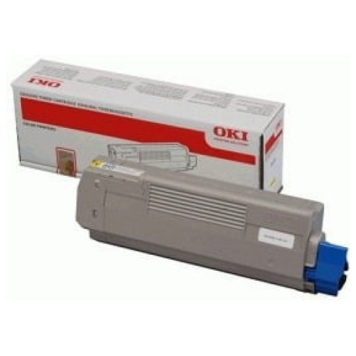 Toner OKI C610 (44315305) rumena, original - E-kartuse.si