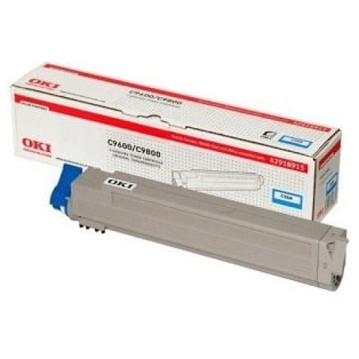 Toner OKI C9600 (42918915) modra, original - E-kartuse.si