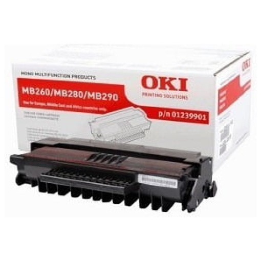 Toner OKI MB280 (01239901) črna, original - E-kartuse.si