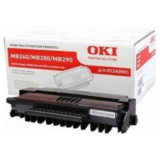 Toner OKI MB280 (01240001) črna, original - E-kartuse.si
