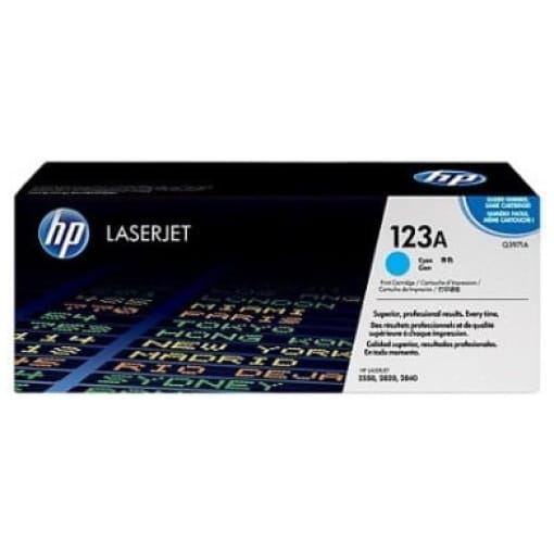 Toner HP 123A (Q3971A) modra, original - E-kartuse.si