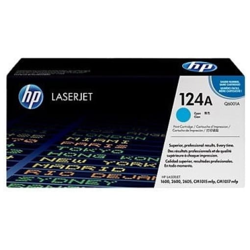 Toner HP 124A (Q6001A) modra, original - E-kartuse.si