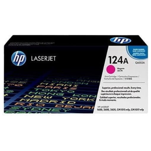 Toner HP 124A (Q6003A) škrlatna, original - E-kartuse.si