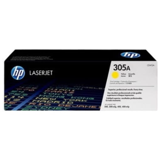 Toner HP 305A (CE412A) rumena, original - E-kartuse.si