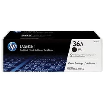 Toner HP 36A (CB436AD) dvojno pakiranje, original - E-kartuse.si