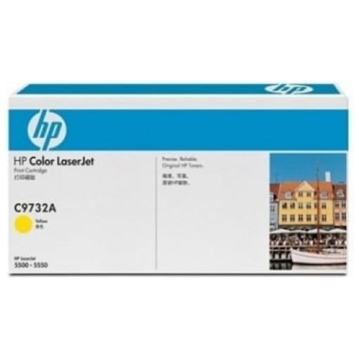 Toner HP C9732A rumena, original - E-kartuse.si